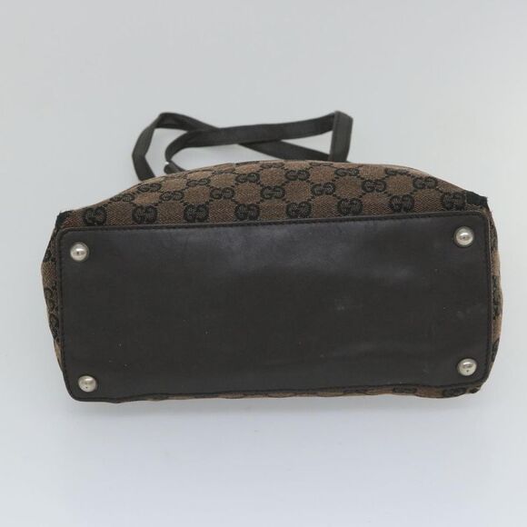 Gucci GG Canvas Tote Bag Brown - Picture 5 of 6